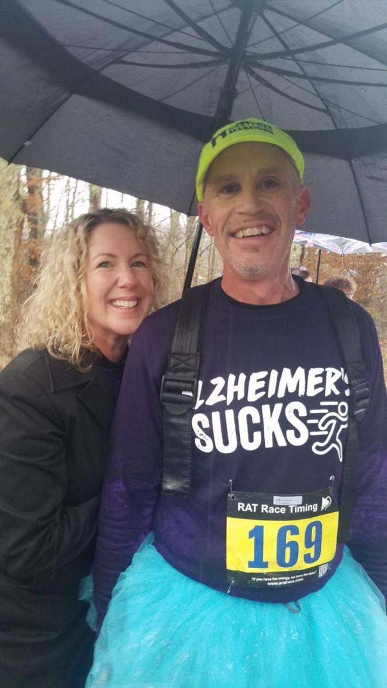 Peter was 53 years old when he was diagnosed with early-onset Alzheimer's.