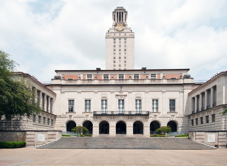 Horizontal image University of Texas at Austin clock tower
