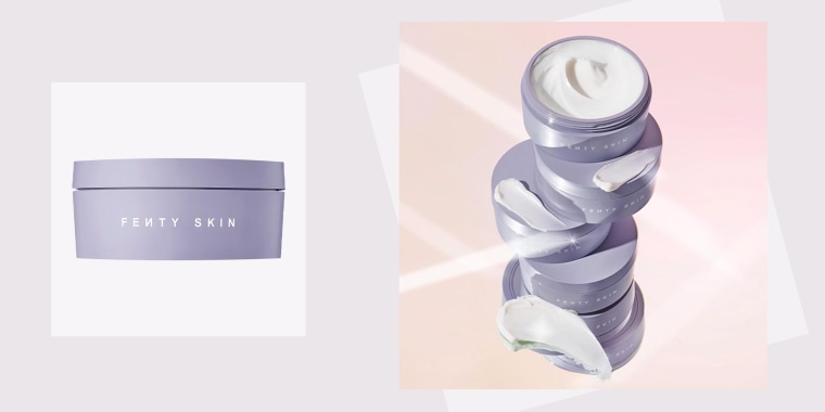 Illustration of the new Fenty cream. Fenty Skin by Rihanna Butta Drop Whipped Oil Body Cream is here. Learn about the first body care product and shop Fenty Beauty and Fenty Skin products.