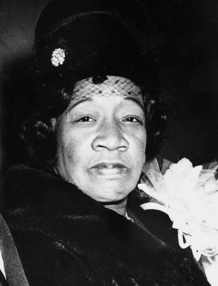 Mrs. Alberta King Sr., mother of Martin Luther King.