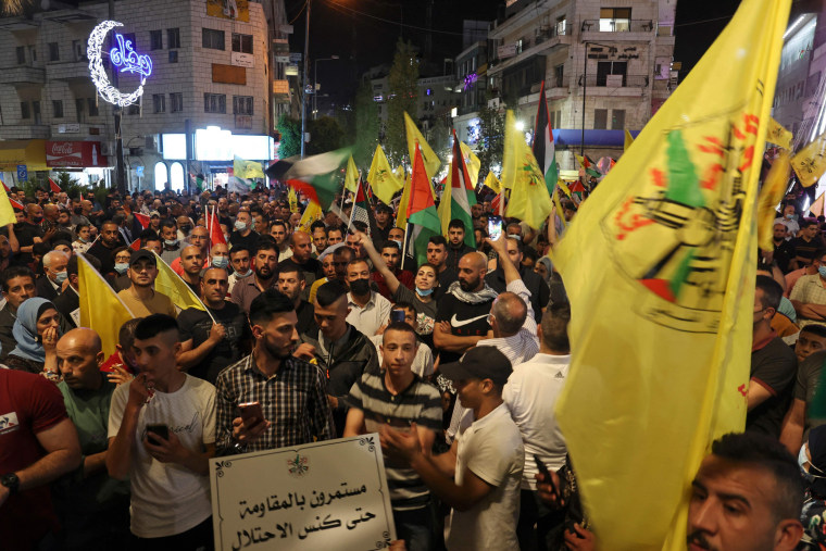 Image: Tension over the possible eviction of several Palestinian families in East Jerusalem's Sheikh Jarrah neighborhood