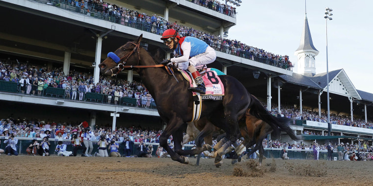 Image: FILE: Kentucky Derby Winner Medina Spirit Tests Positive For Elevated Drug Levels