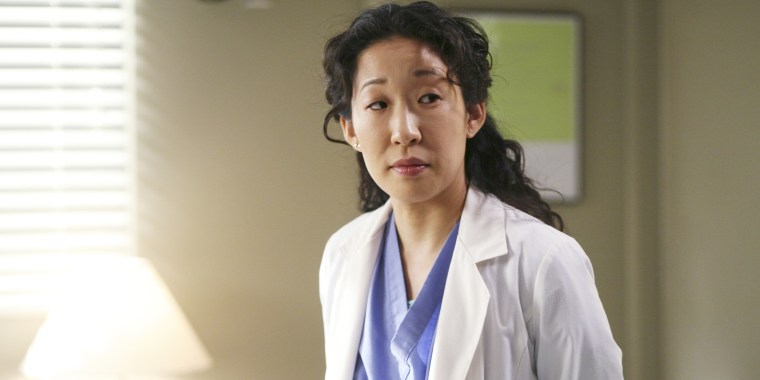Sandra Oh as Dr. Cristina Yang on "Grey's Anatomy"