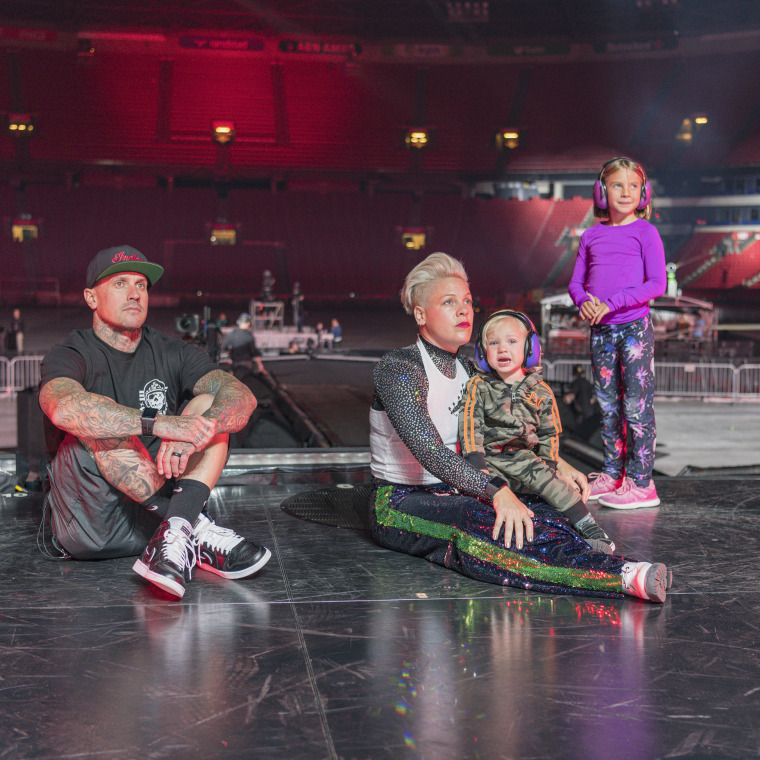 Carey Hart and Pink star in P!NK: "All I Know So Far."