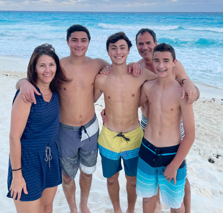 Lisa Stockman Mauriello always loved mother-son dances at weddings. After being diagnosed with an aggressive form of ALS, she recorded herself dancing with her sons to create that memory for them. 