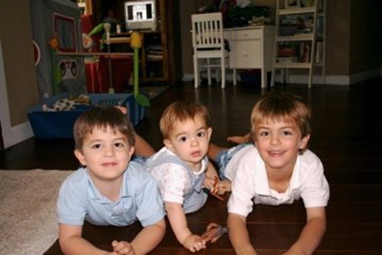 Life moves fast with three boys, and one day you won't remember they once had chubby baby cheeks.