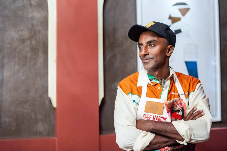 Image: Food Network &amp; Cooking Channel New York City Wine &amp; Food Festival presented by Capital One - Dinner with Stephanie Izard and Marcus Samuelsson part of the Bank of America Dinner Series