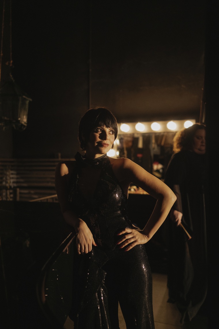 Krysta Rodriquez as Liza Minnelli in episode 102 of Halston.