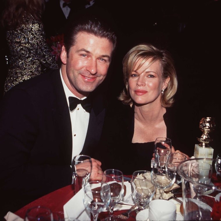 Baldwin And Basinger At Golden Globes