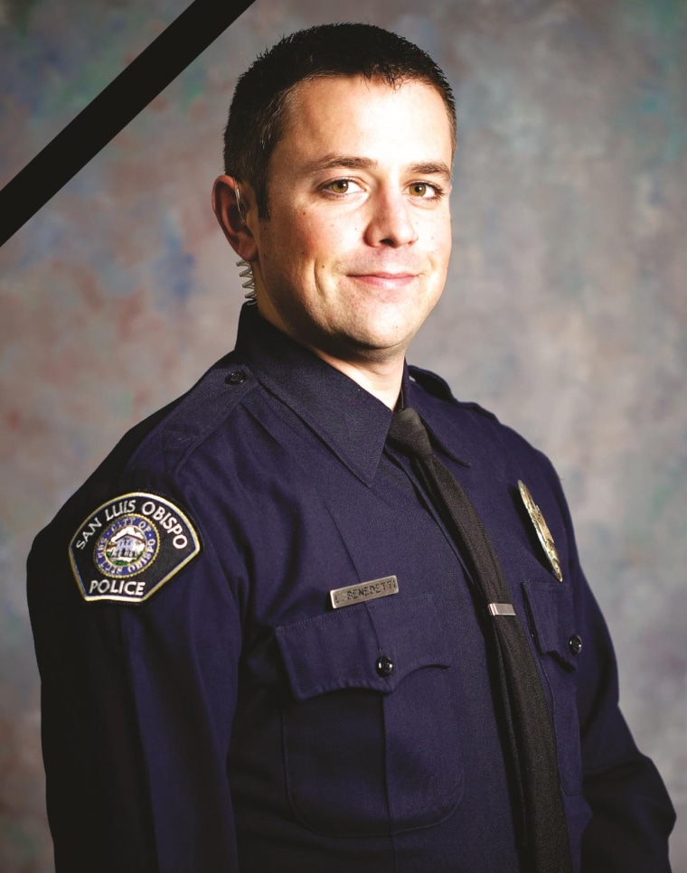 San Luis Obispo Police Det. Luca Benedetti.