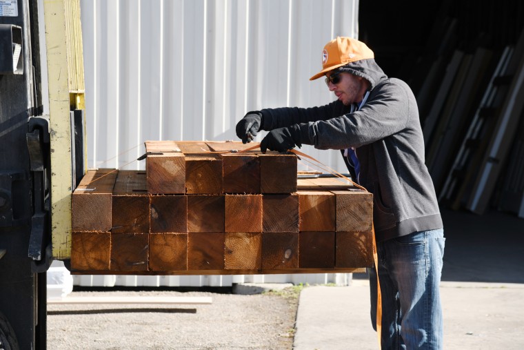 Image: Lumber is transported in Colorado