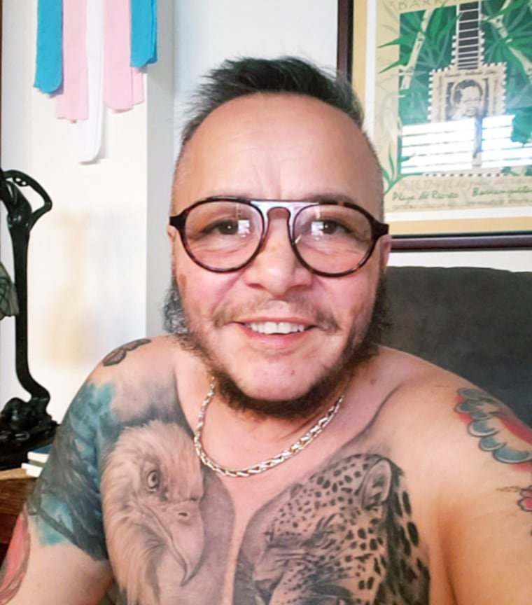 Image: LGBTQ activist Justin Santiago.