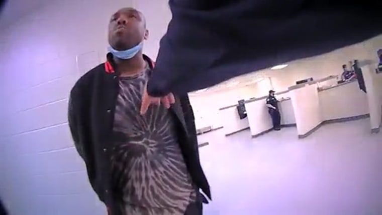 Jamal Sutherland in released video from before died at the Al Cannon Detention Center in North Charleston, S.C.