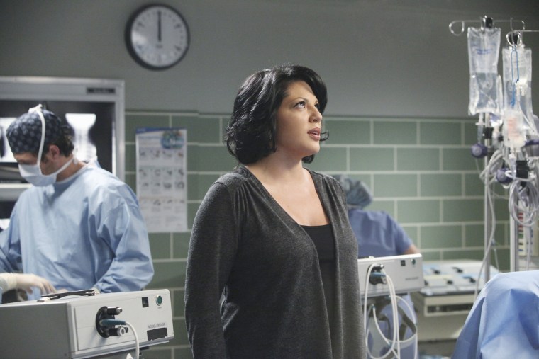 Sara Ramirez on "Grey's Anatomy"