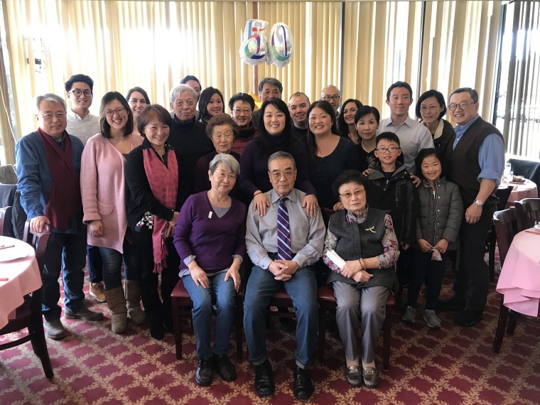 Our family celebrated my parents' 50th anniversary at one of our favorite spots, Central Seafood, in Hartsdale, New York.