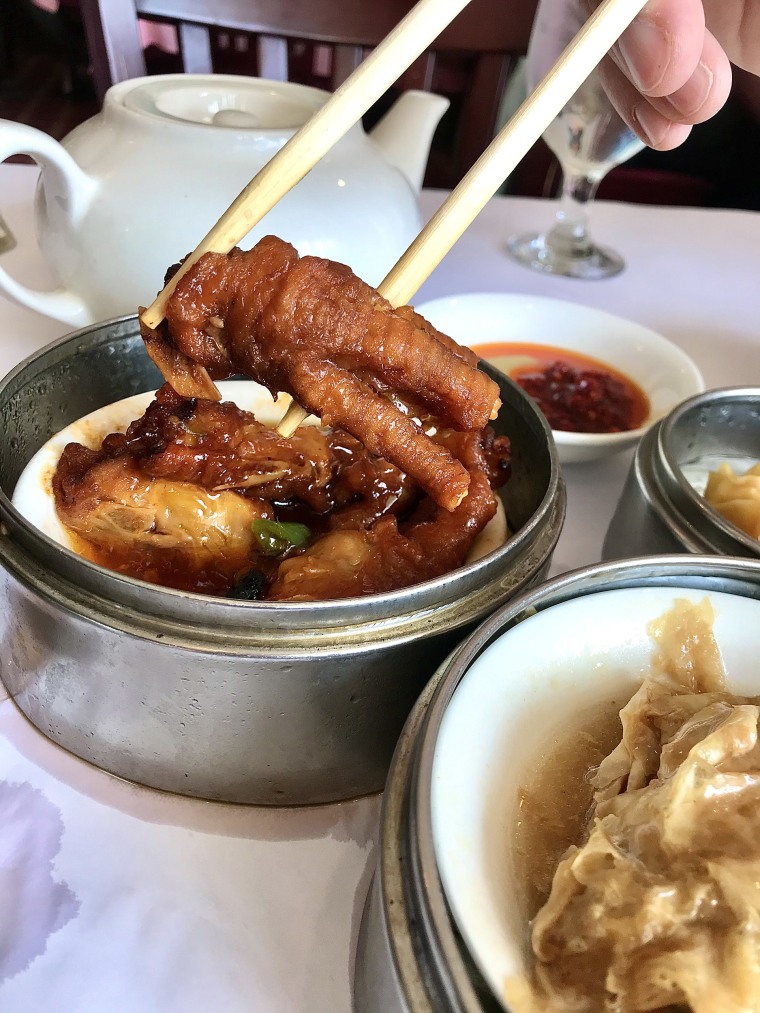 "I miss having chicken feet with others in a crowded space!" said Annie Chiu.