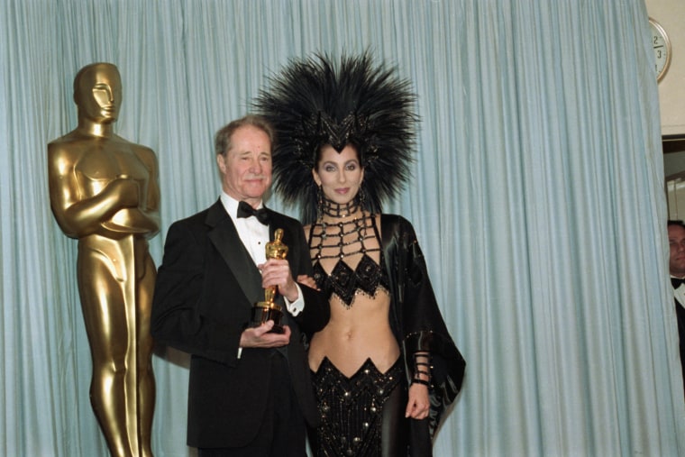 Don Ameche and Cher at Academy Awards