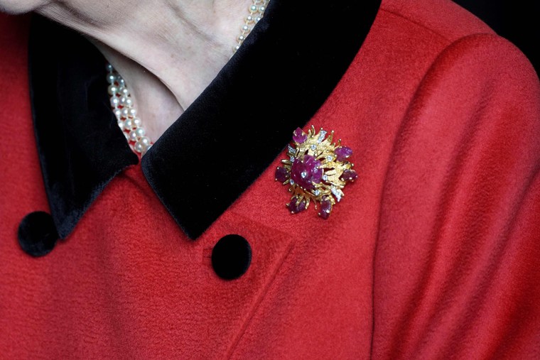 Royal Belt and Pendant Brooch. Late 1890's The queen wore this