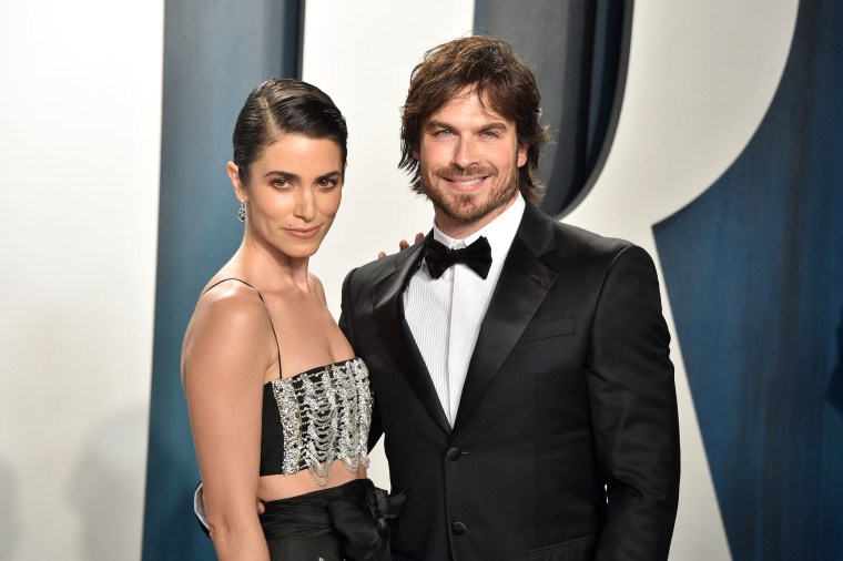 Nikki Reed and Ian Somerhalder