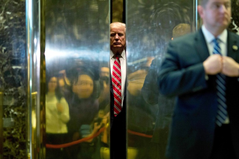 Image: Donald Trump elevator, Trump Tower