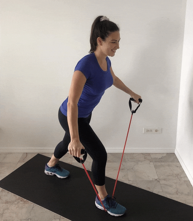15 min RESISTANCE BAND WORKOUT, Full Body Routine