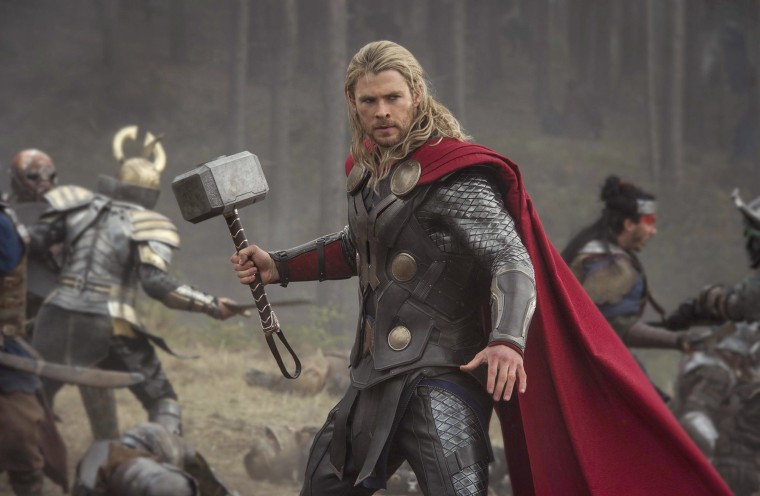 Hemsworth may be Thor on the big screen, but that hasn't exactly inspired his son.