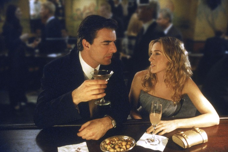 Chris Noth, Sarah Jessica Parker in "Sex and the City"