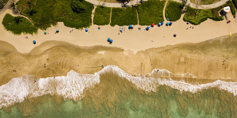 Beaching It From Above