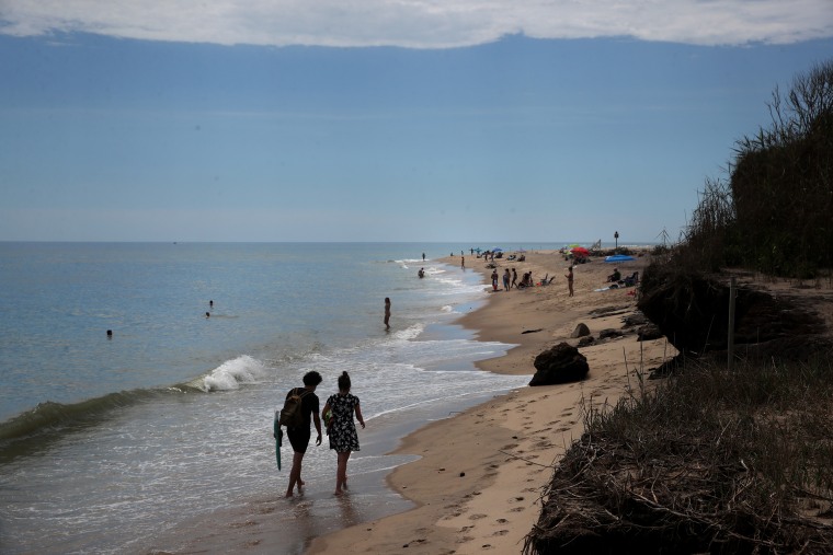 Eastham Beach on Cape Cod