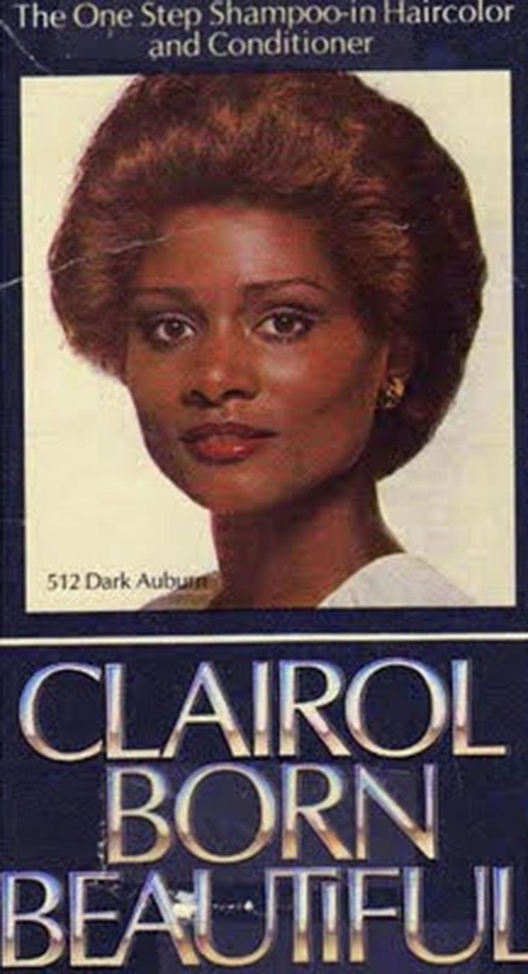 The face of Clairol, 1975.