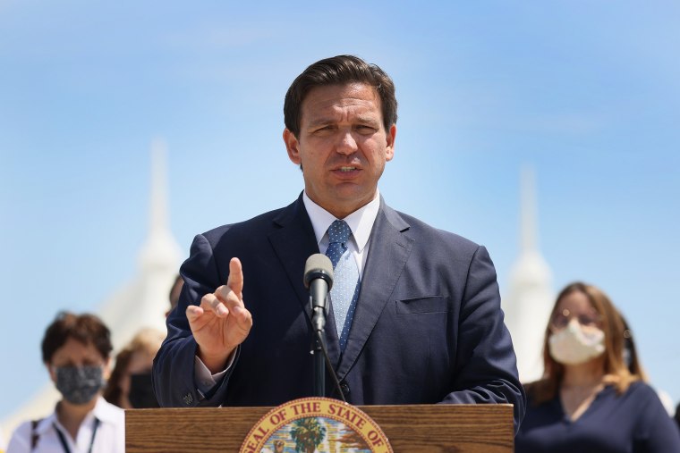 Image: Florida Governor Ron DeSantis Holds News Conference In Miami