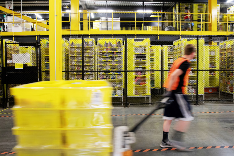 Operations At An Amazon.com Inc. Fulfillment Center During the ICON Conference