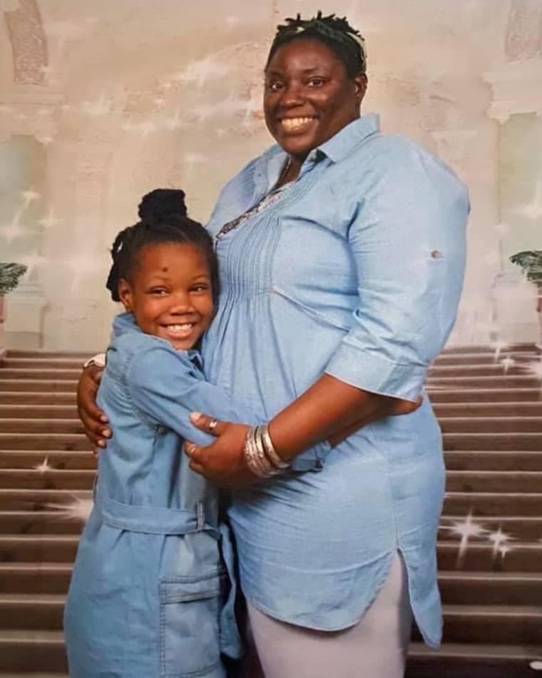Image: Shirnique Murray with daughter Aya