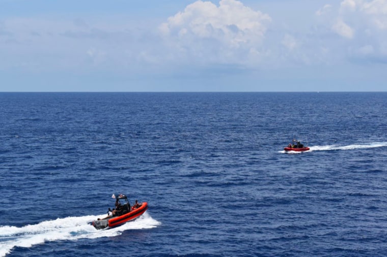 IMAGE: Coast Guard cutter Resolute rescues eight people south of Key West