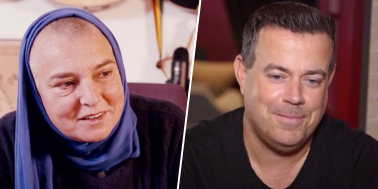 Sinéad O'Connor and Carson Daly on TODAY