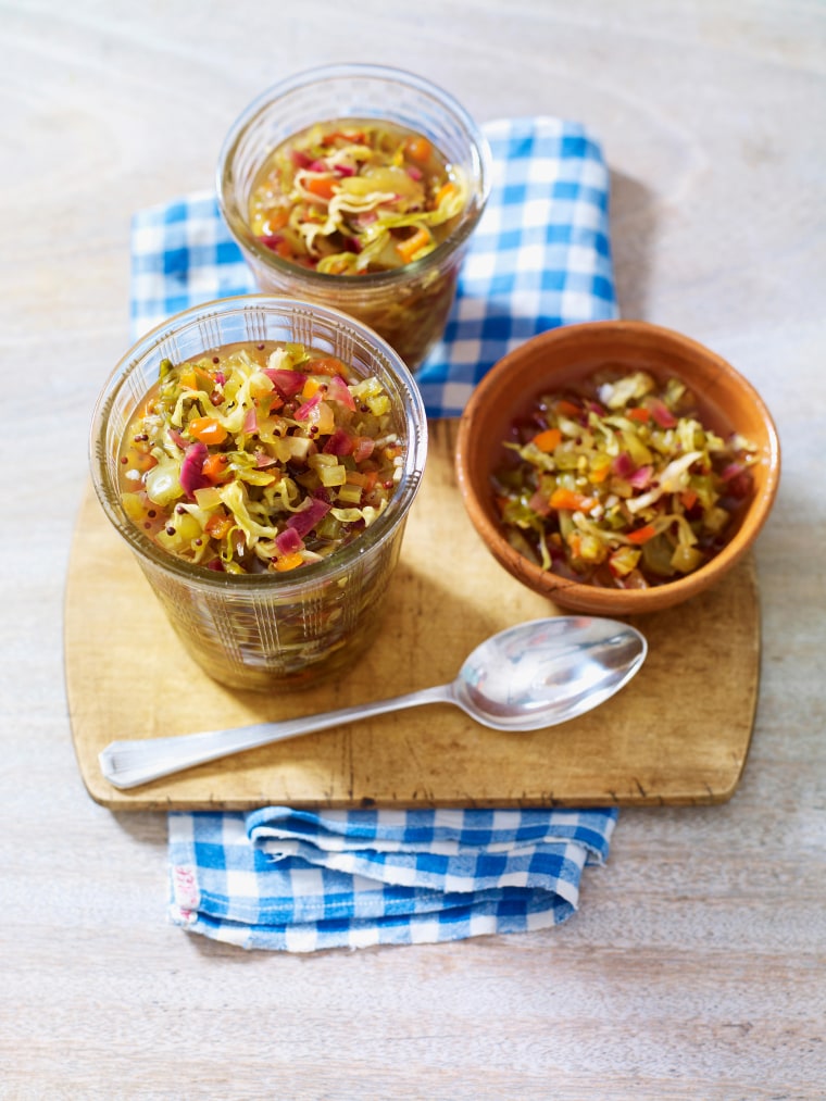 Chow chow pickled vegetable relish