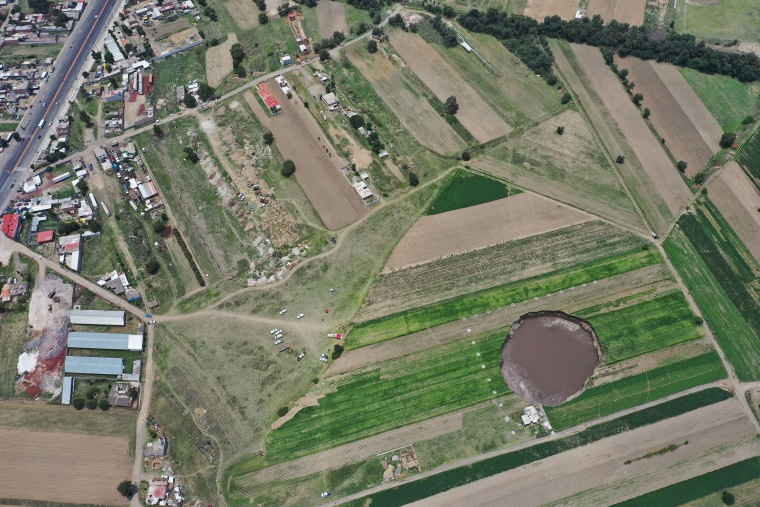 MEXICO-ENVIRONMENT-SINKHOLE