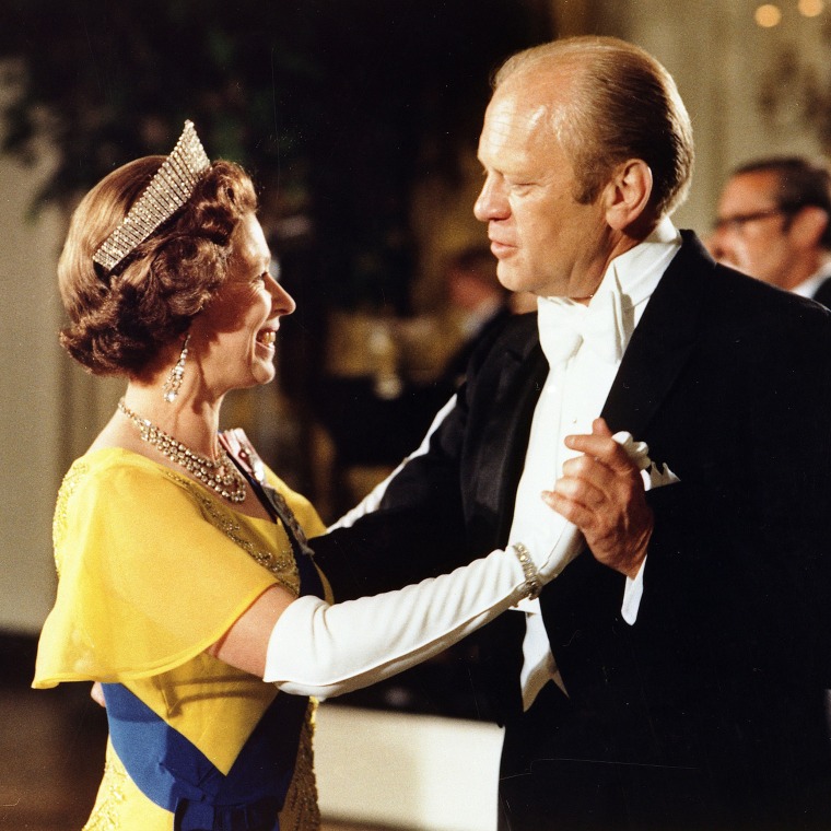 Gerald Ford and Queen Elizabeth II