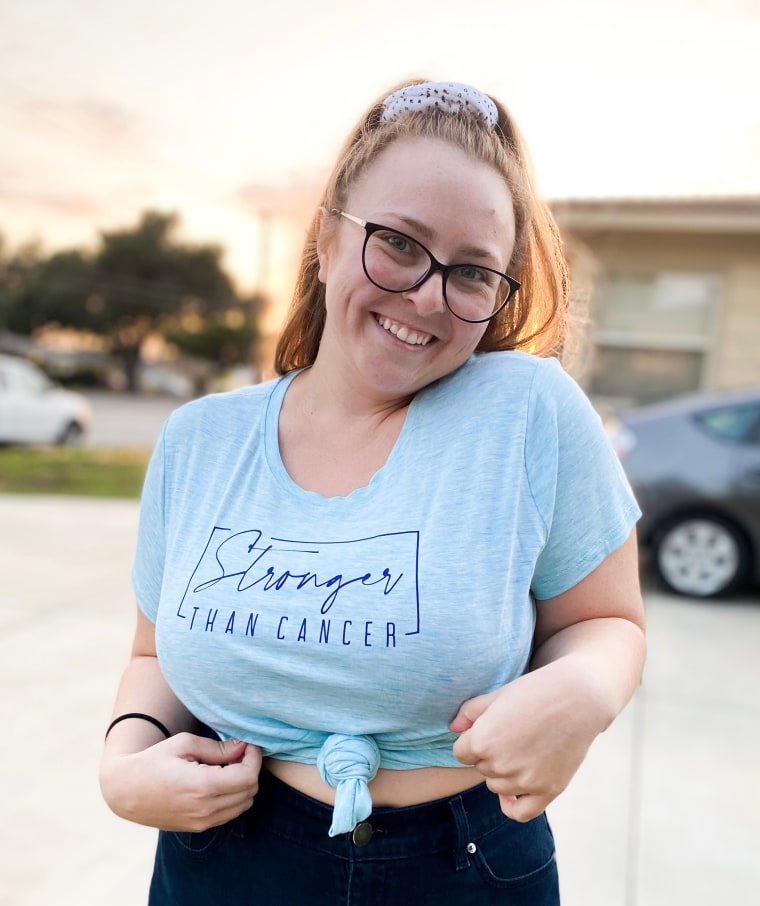 Amanda Lee turned 28 last week. "My surgeon said I was the youngest person he has ever performed colon cancer surgery on," she said. 
