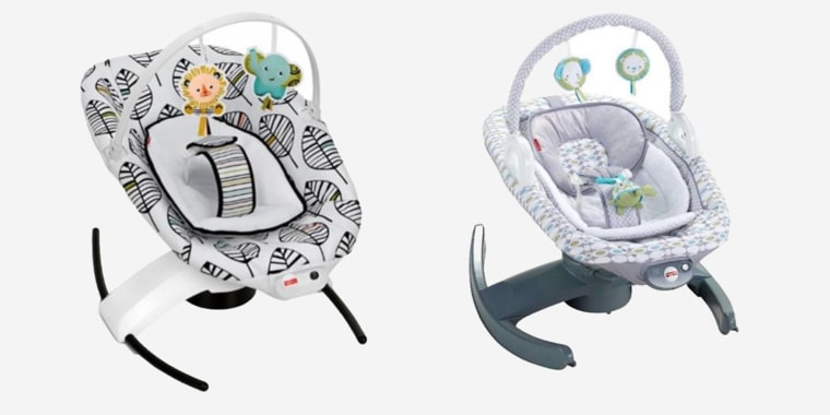 Fisher-Price is recalling two models of its baby products after four infants died.