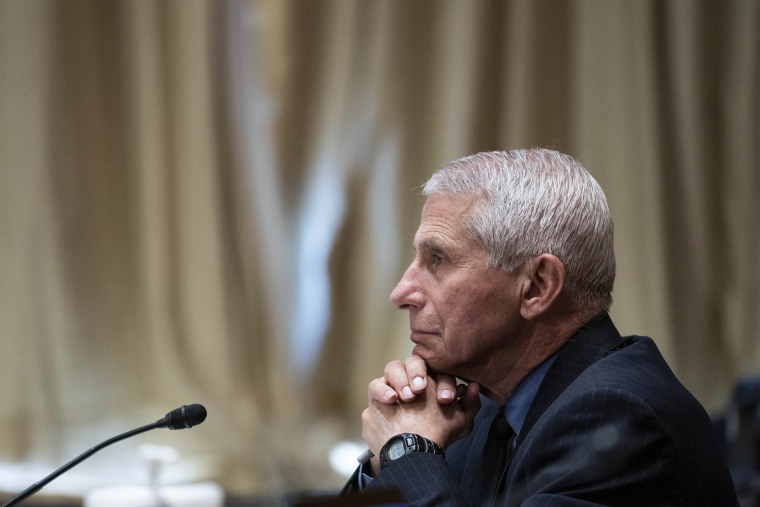 Image: Dr. Anthony Fauci on Capitol Hill on May 26, 2021.