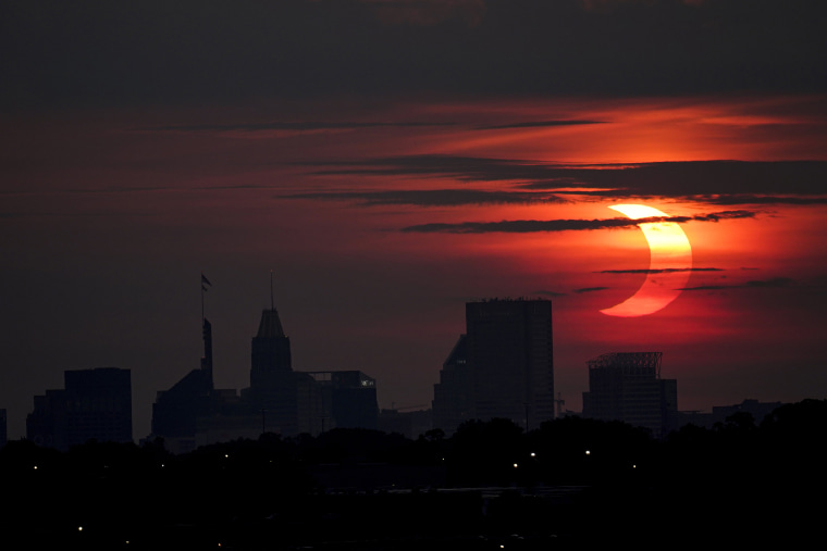 Partial solar eclipse