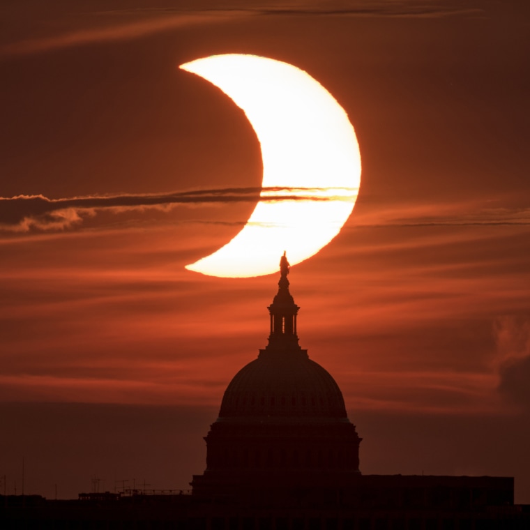 Rare Sunrise Eclipse Entrances Northeast States