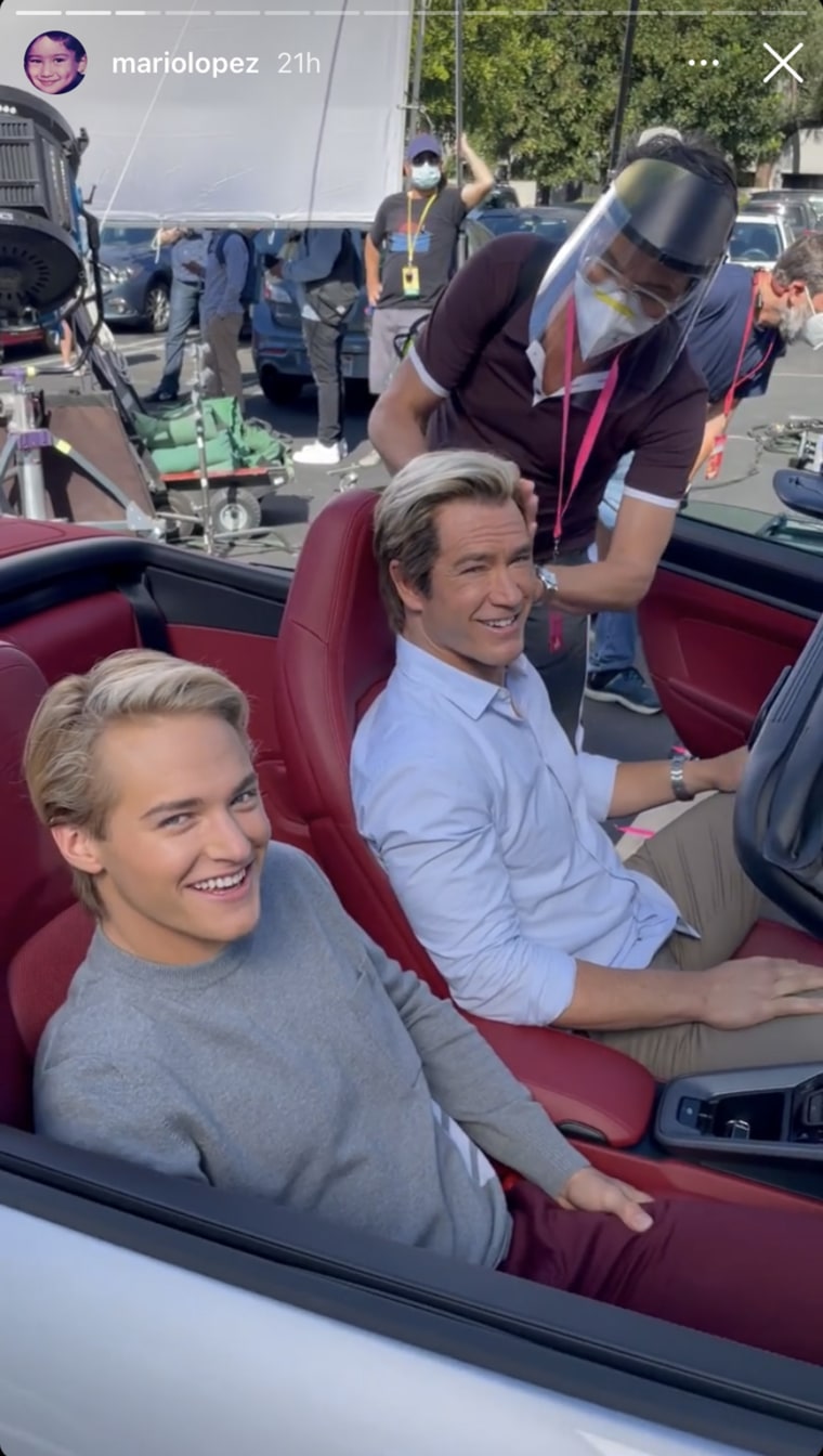 Mitchell Hoog and Mark-Paul Gosselaar are ready to continue scheming as Mac and Zack, respectively.