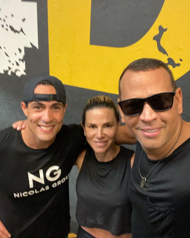 A-Rod shares photos with ex wife Cynthia Scurtis.