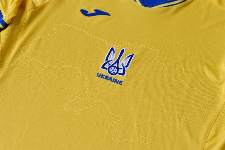 Image: Ukraine provoked Moscow's ire on June 6, 2021 as its football federation unveiled Euro 2020 uniforms that feature Russian-annexed Crimea and nationalist slogans.