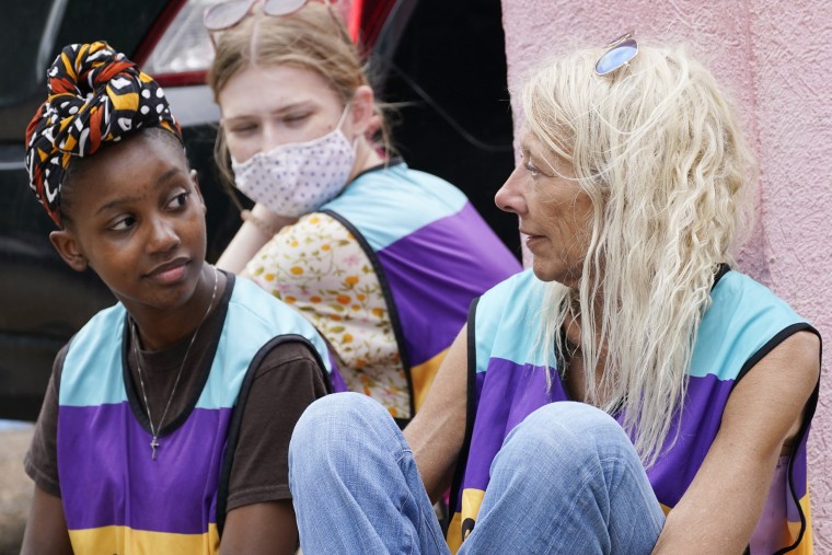 Image: Asia Brown and Derenda Hancock