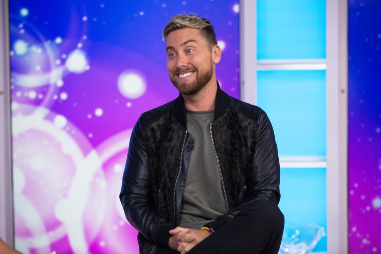 Lance Bass appears on NBC's "TODAY" show on June 25, 2018.
