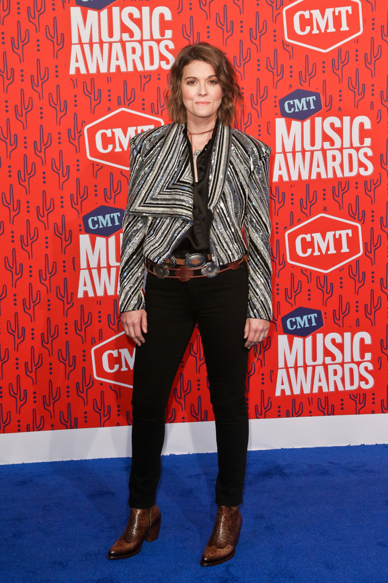 Image: Brandi Carlisle attends the 2019 CMT Music Awards at the