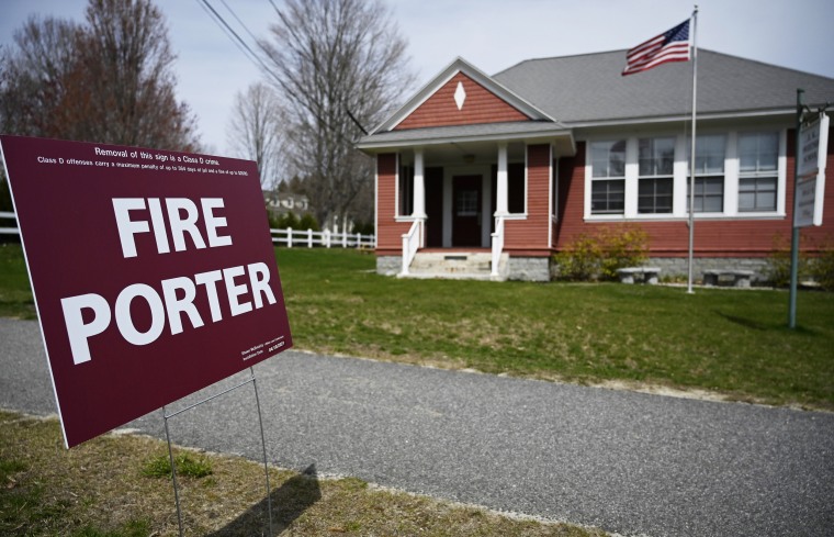 Political signs in Cumberland